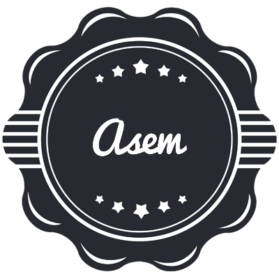 Asem badge logo