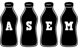 Asem bottle logo