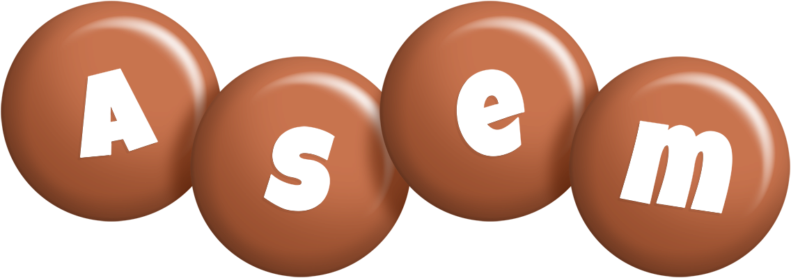 Asem candy-brown logo