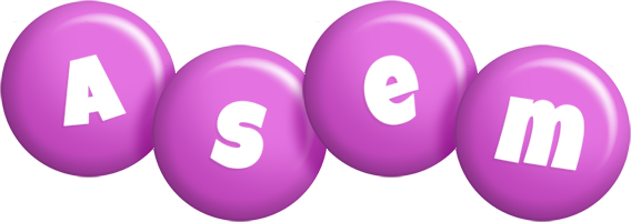Asem candy-purple logo