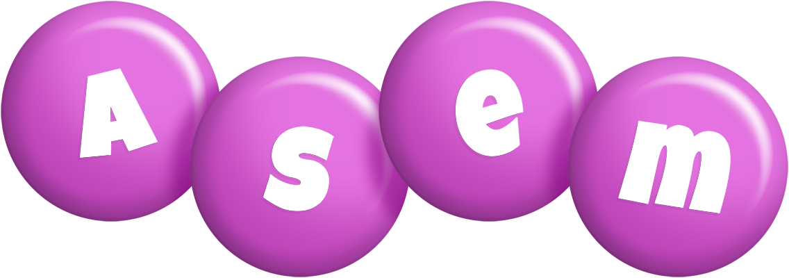 Asem candy-purple logo