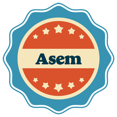 Asem labels logo
