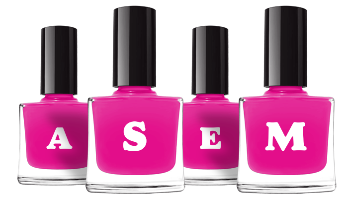 Asem nails logo