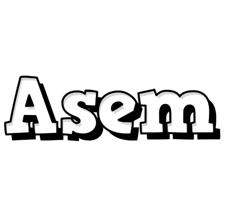 Asem snowing logo