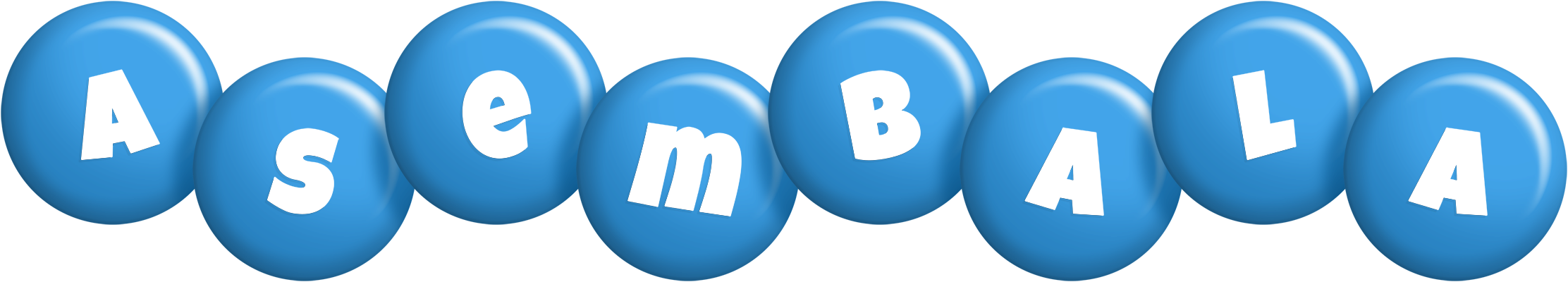 Asembala candy-blue logo