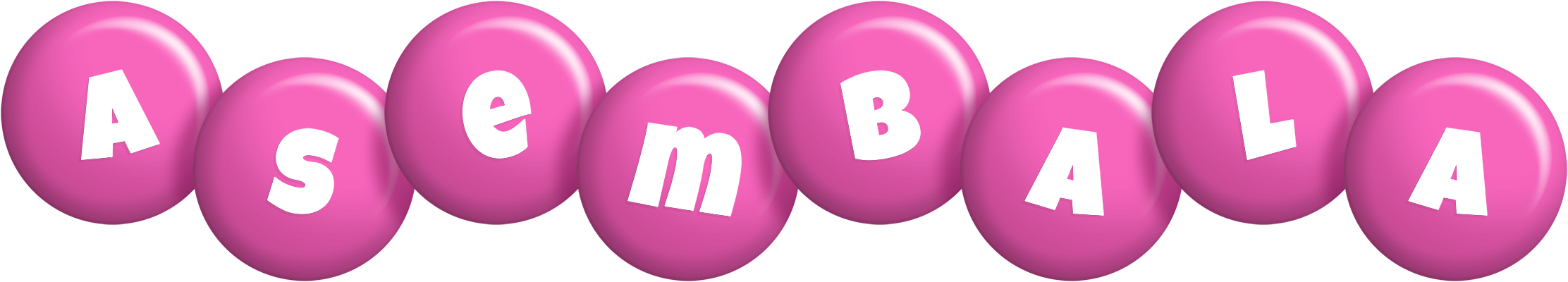 Asembala candy-pink logo