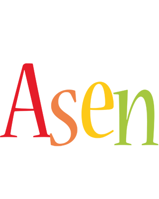 Asen birthday logo