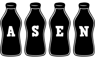 Asen bottle logo