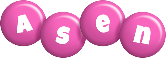 Asen candy-pink logo