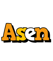 Asen cartoon logo