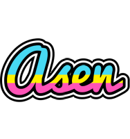 Asen circus logo