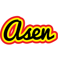 Asen flaming logo