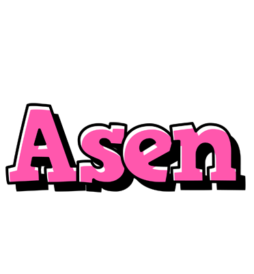 Asen girlish logo