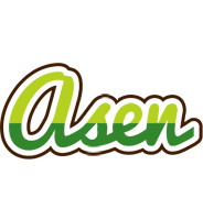 Asen golfing logo