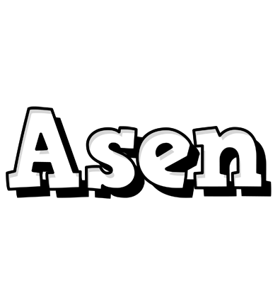 Asen snowing logo