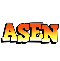 Asen sunset logo