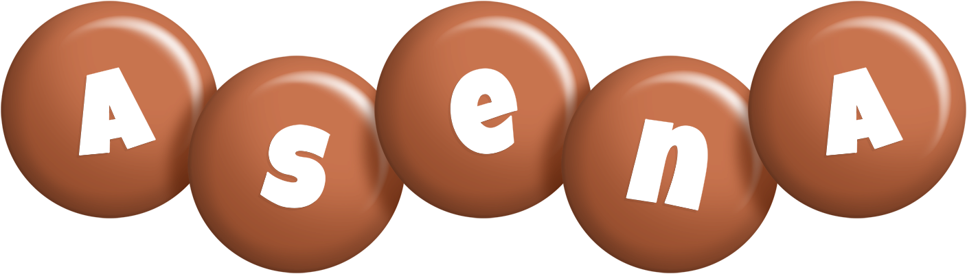 Asena candy-brown logo