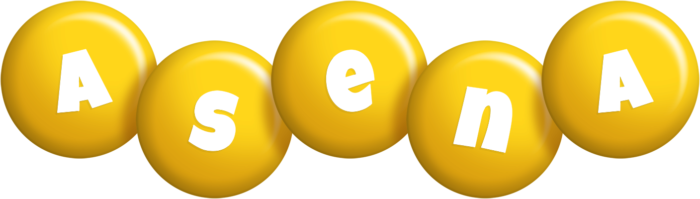 Asena candy-yellow logo