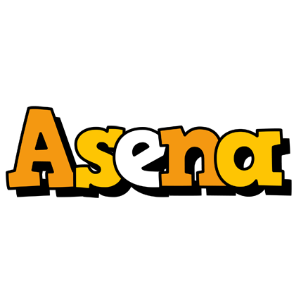 Asena cartoon logo