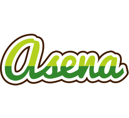 Asena golfing logo