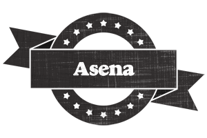 Asena grunge logo