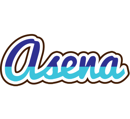 Asena raining logo