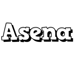 Asena snowing logo