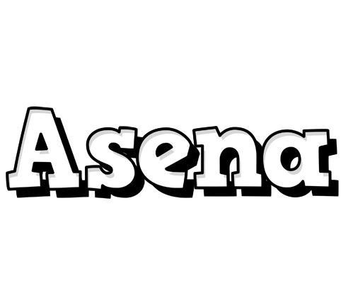 Asena snowing logo