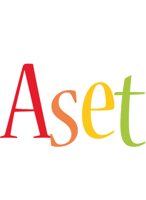 Aset birthday logo