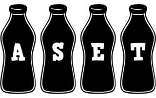 Aset bottle logo