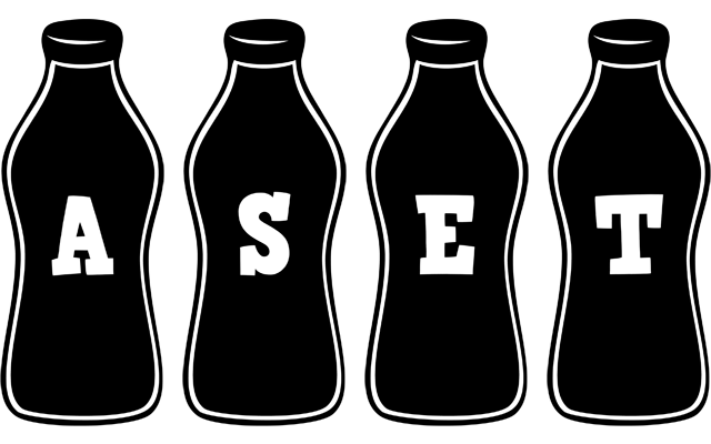 Aset bottle logo