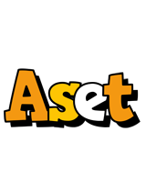 Aset cartoon logo