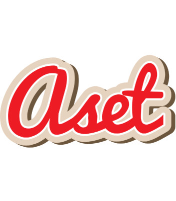 Aset chocolate logo