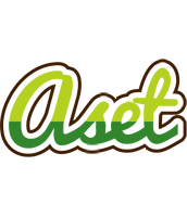 Aset golfing logo