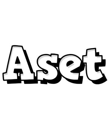 Aset snowing logo