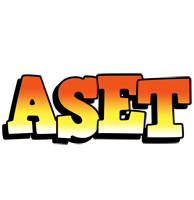 Aset sunset logo