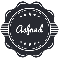 Asfand badge logo