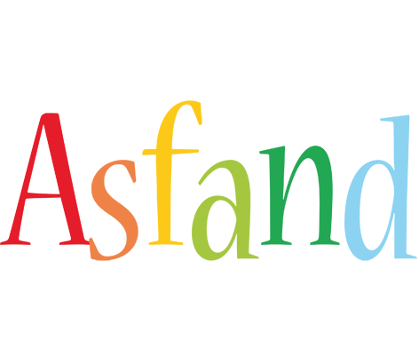 Asfand birthday logo