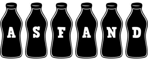 Asfand bottle logo