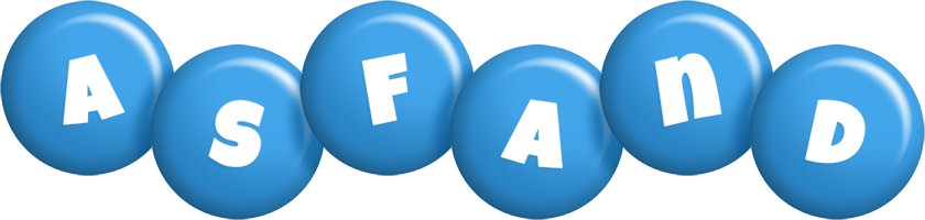 Asfand candy-blue logo