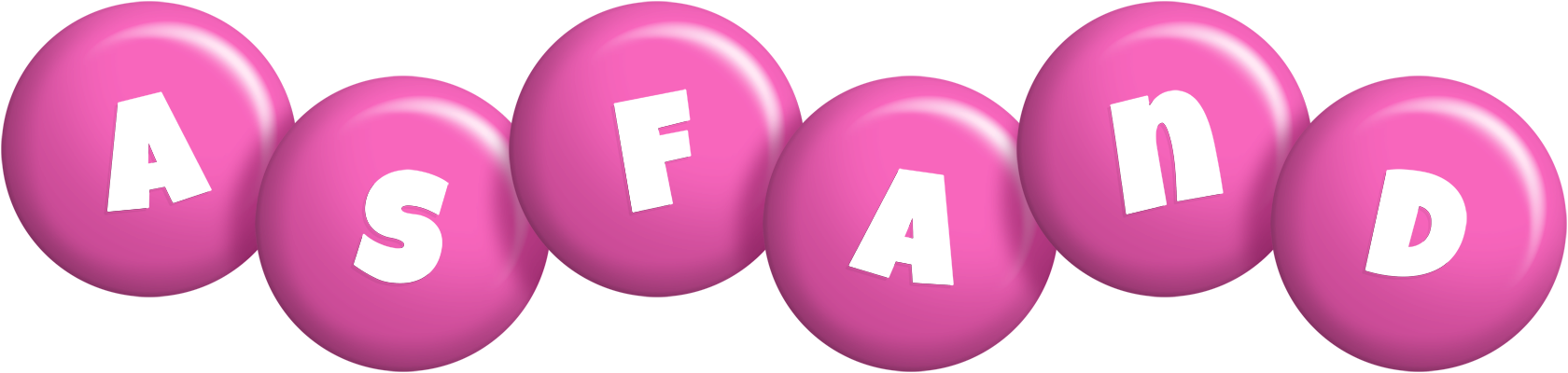 Asfand candy-pink logo
