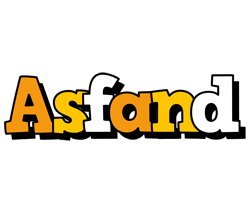 Asfand cartoon logo