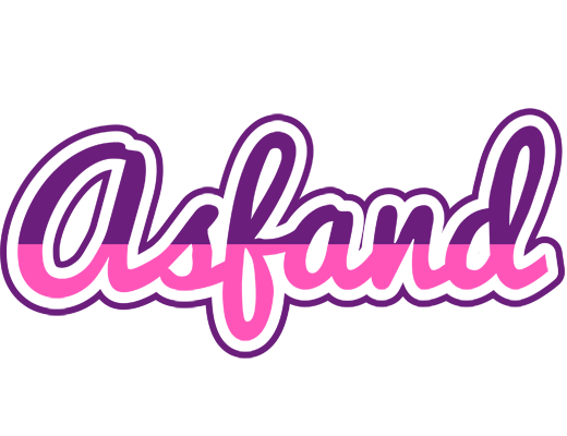 Asfand cheerful logo