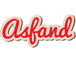 Asfand chocolate logo