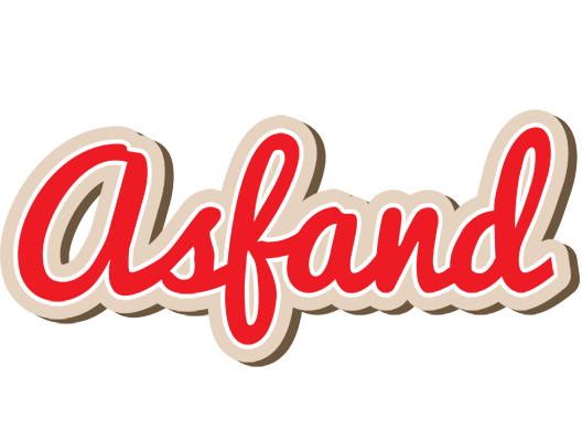 Asfand chocolate logo
