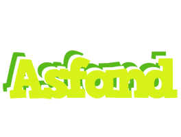 Asfand citrus logo