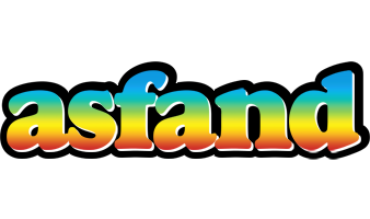 Asfand color logo