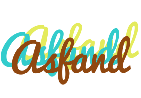 Asfand cupcake logo