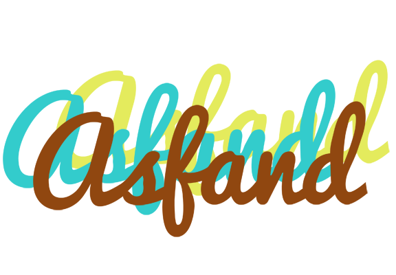 Asfand cupcake logo
