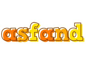 Asfand desert logo